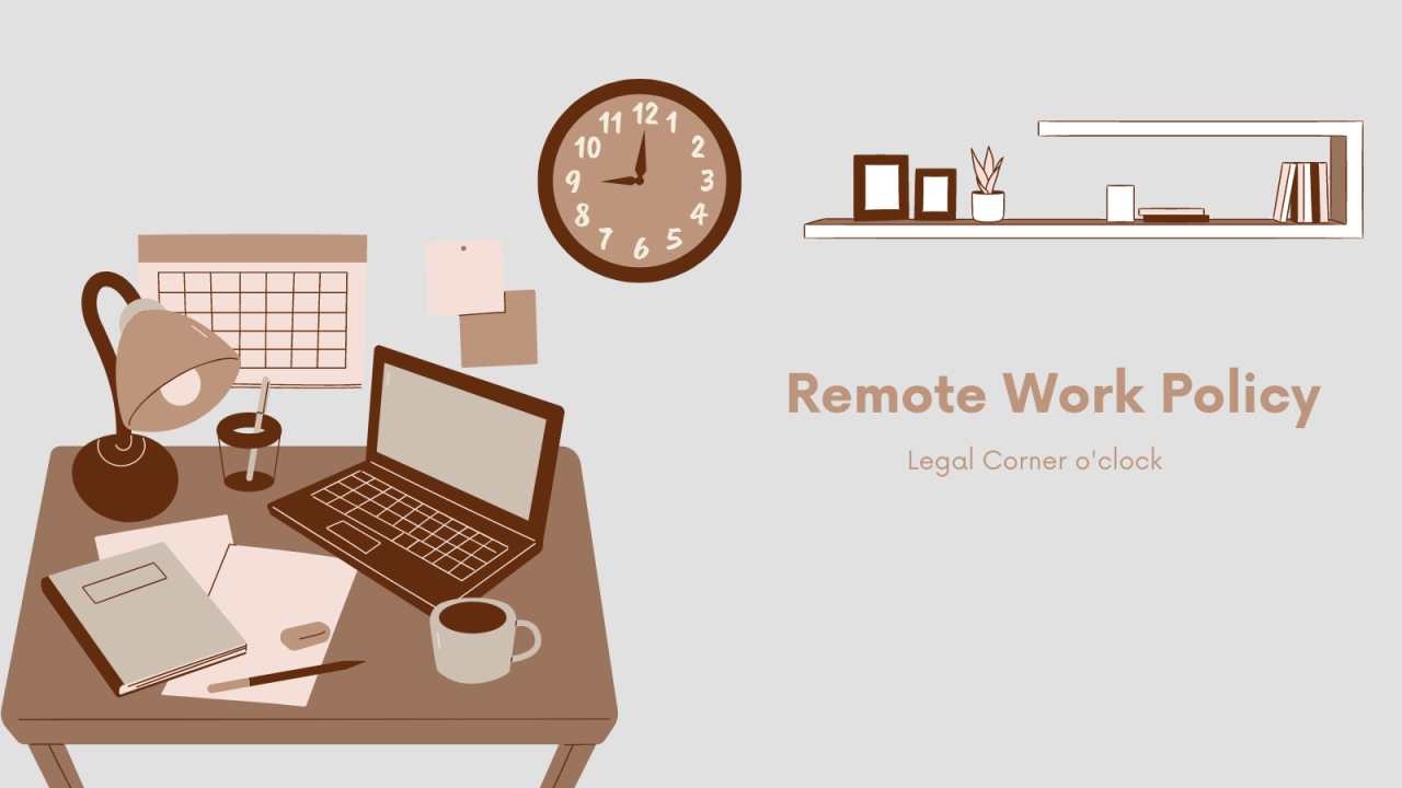 remote work policy